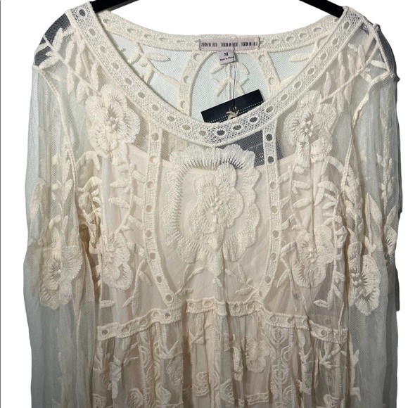 Fashion in Earth CROCHET LACE DRESS (FL) - Picture 7 of 12